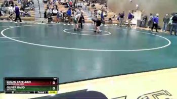 80 lbs Cons. Semi - Logan Catellier, Brownsburg West vs Oliver Baud, Westfield