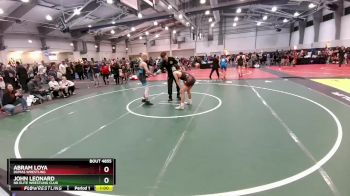 113 lbs Cons. Semi - John Leonard, NB Elite Wrestling Club vs Abram Loya, Dumas Wrestling
