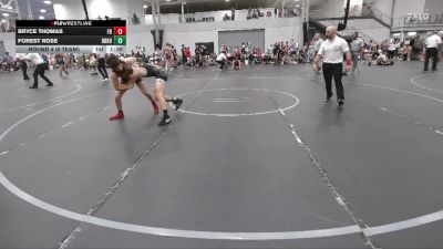 106 lbs Round 4 (6 Team) - Bryce Thomas, Freakztyle Black vs Forest Rose, Team Darkhorse