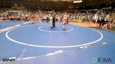 52 lbs Consi Of 16 #2 - Averly Pittman, Spartan Wrestling Fort Smith vs Hayden Roth, Berryhill Wrestling Club