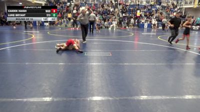 68 lbs Round Of 16 - Caiden Haigh, Wadsworth vs Luke Bryant, Titusville