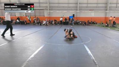 88 lbs Cons. Semi - Dominic Crawford, Austintown Wrestling Club vs Bobby Minnick, Dwa