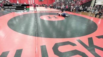 190 lbs Champ. Round 3 - Tarik Yurtsever, Hoffman Estates (CONANT) vs Jeramy Hamm, Niles (NOTRE DAME)