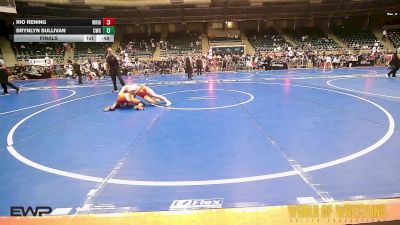 112 lbs Final - Rio Rening, Wright Wrestling Academy vs Brynlyn Sullivan, Cowboy Wrestling Club