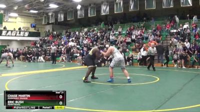 285 lbs Cons. Round 4 - Chase Martin, Olentangy Orange vs Eric Bush, Perrysburg