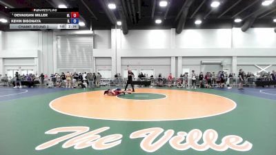 100 lbs Champ. Round 2 - DeVaughn Miller, AL vs Kevin Bisonaya, IL