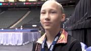 Polina Schennikova after her 1st Visa Championships