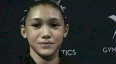 Kyla Ross interview after day 1 of 2011 junior Visa Championships