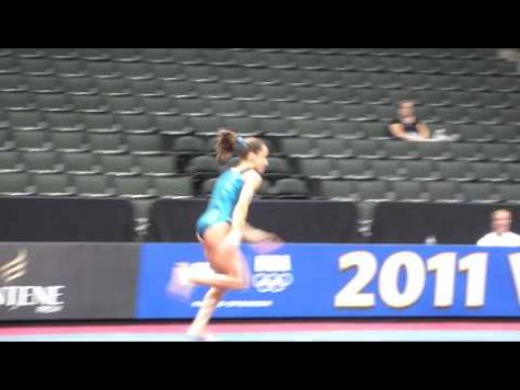Jordyn Wieber - 2011 Visa Championships Podium Training - Vault