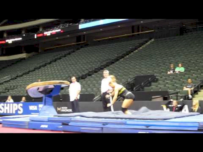 Shawn Johnson 2011 Visa Championships Podium Training Vault
