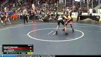 77 lbs Semis & 1st Wrestleback (8 Team) - Elliott Regianni, Lowell White vs Cal Schutte, Brighton Orange