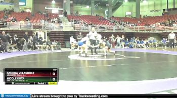 110 lbs Round 3 (8 Team) - Sandra Velasquez, Lexington Girls vs Nicole Kuta, Lincoln East Girls