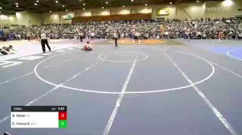 138 lbs Round Of 32 - Ben Miller, Nevada Elite vs Eli Howard, Salem Elite Mat Club