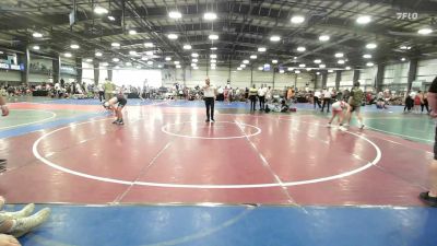 100 lbs Rr Rnd 2 - LJ Cox, Titan Forge - MS vs Brixton Fortin, Mat Warriors Green MS - MS