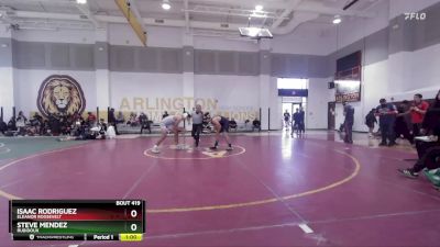 157 lbs Cons. Round 2 - Isaac Rodriguez, Eleanor Roosevelt vs Steve Mendez, Rubidoux