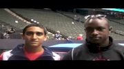 Juniors Akash Modi and  Donnell Whittenburg akash modidonnell whittenburg