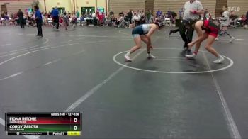 127-136 lbs Round 2 - Cordy Zalota, Villa Maria vs Fiona Ritchie, David Ritchie