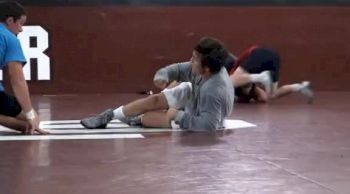 Jared Frayer working on front headlock