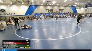 101 lbs Round 2 - Brock Marchant, South Summit Wrestling Club vs AJ Rodriquez, Brighton Wrestling Club