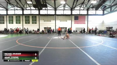 77-81 lbs Quarterfinal - Henry Symons, Morris Wrestling Club vs Michael Krueger, Demolition