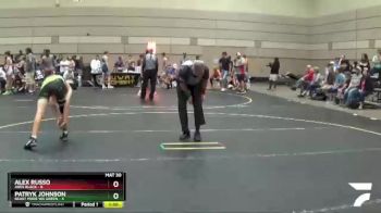 125 lbs Quarterfinals (8 Team) - Patryk Johnson, Beast Mode WA Green vs Alex Russo, Ares Black
