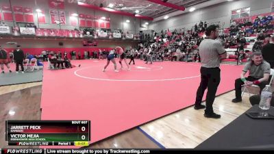 215 lbs 3rd Place Match - Jarrett Peck, Kamiakin vs Victor Mejia, Eisenhower High School