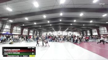49 lbs 3rd Place Match - Keagan Harwood, North Sevier Wolf Pack vs Paxton D Henline, Uintah