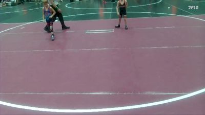 50 lbs Round 3 (4 Team) - Adonis Walle, The Swarm vs Trey Sanders, Mat Assassins