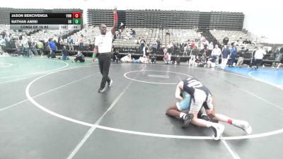 119-I lbs Consi Of 16 #2 - Jason Bencivenga, Vougar Honor Wrestling vs Nathan Amisi, Dover Bandits