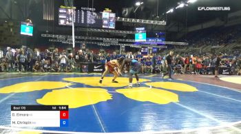 132 lbs Rnd Of 128 - Dylan Elmore, Kansas vs Malcolm Chrispin, Massachusetts