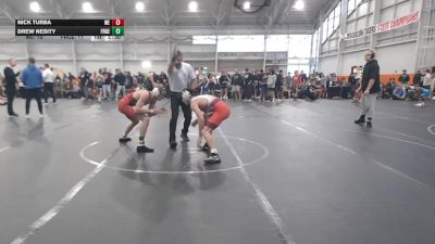 126 lbs Round 1 (8 Team) - Nick Turba, Warner Elite vs Drew Nesity, FORGE