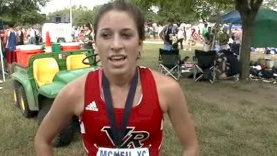 Ashley Isham 4a 5a girls 1st place