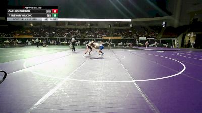 125 lbs Round Of 32 - Carlos Burton, Arizona vs Trevor Wilcox, Thomas More