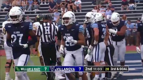 William & Mary vs No. 22 Villanova Football Highlights | 2025 CAA Football