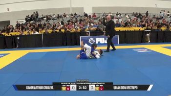 Uriah Zion Restrepo vs Simon Arthur Grijalva 2026 IBJJF Jiu-Jitsu CON International