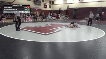 110 lbs Round 2 (4 Team) - Madison Arnold, Independence vs Aria Snell, Saydel
