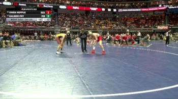 2A-126 lbs Cons. Round 2 - Owen Nepple, Kuemper Catholic vs Kaliber Fry, PCM, Monroe