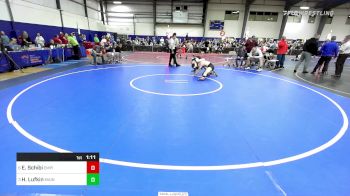 130 lbs Quarterfinal - Evan Schibi, Empire vs Hudson Lufkin, Maine Trappers