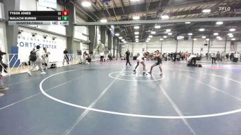 127 lbs Quarterfinal - Tyson Jones, CA vs Malachi Burris, GA