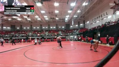 215 lbs Semifinal - Rade Ostrander, Keller Timber Creek vs Aidan Mayne, Little Elm