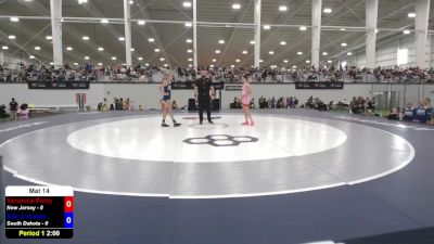 100 lbs Veronica Perry, New Jersey vs Ella Coomes, South Dakota