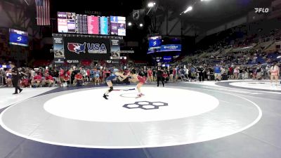 110 lbs Cons. Sub-semis - Ella Cohen, CA vs Addison Hunt, TX
