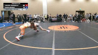 126 lbs Champ. Rd Of 16 - Vincent Orandello, Vougar Honors Wrestling vs Gavin Heverly, M2