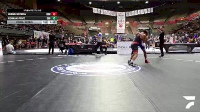 Cons. Semis - Jesse Rivera, Red Wave Wrestling vs Roman Frye, Spring Hills Wrestling