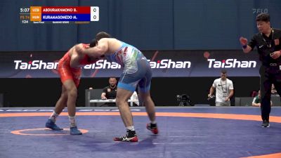 74 kg Semi Final - Bekzod Abdurakhmonov, UZB vs Murad Kuramagomedov, HUN