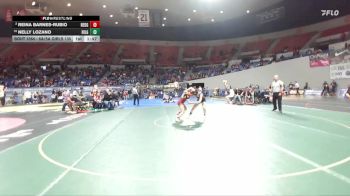 6A/5A Girls 135 Champ. Round 1 - Nelly Lozano, Hillsboro Girls vs Reina Barnes-Rubio, Redmond Girls
