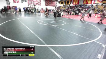 150 lbs Semifinal - Alek Carrera, Long Beach Poly vs Kyle DaNobrega, South Torrance