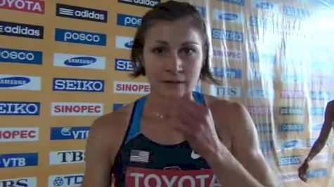 Bridget Franek 7th in steeple prelim 9:43.09 Daegu 2011 World Champs