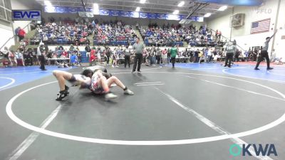 88 lbs Rr Rnd 3 - Rhett Powers, Tiger Trained Wrestling vs Hunter Gilbert, Glenpool Warriors