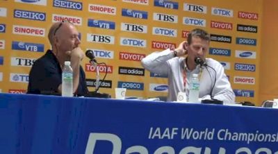Steve Cram and Steve Ovett talk about the middle distance races at Daegu 2011 World Champs